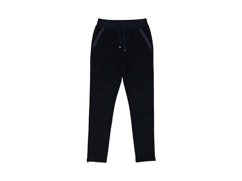 Pre-owned Amiri Men's  Wool Track Pants In Navy Blue